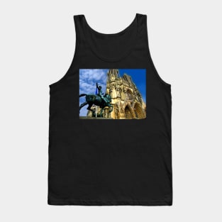 France. Reims. Notre-Dame Cathedral. Tank Top